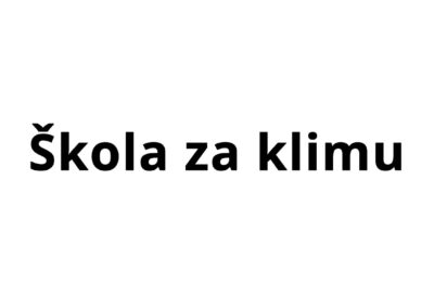 Škola za klimu