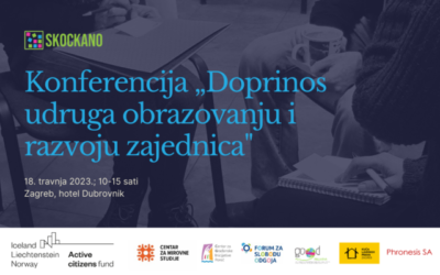 CMS poziva na konferenciju „Doprinos udruga obrazovanju i razvoju zajednica”
