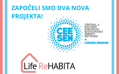 Započeli smo dva nova projekta: LIFE ReHABITA i CEESEN-BENDER