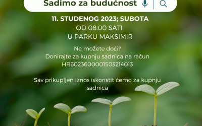 Europski klimatski pakt: sadimo stabla hrasta, javora i trešnje u parku Maksimir!