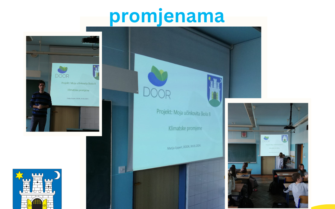Moja učinkovita škola 8: još jedna radionica o klimatskim promjenama