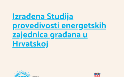 CEESEU-DIGIT – izrađena Studija provedivosti energetskih zajednica građana u Hrvatskoj