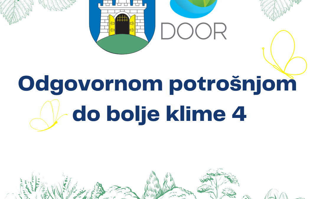 DOOR će i ove godine educirati djecu o tome kako odgovorna potrošnja gradi bolju budućnost