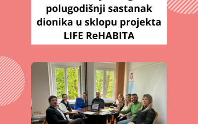 Održan je drugi polugodišnji sastanak dionika u sklopu projekta LIFE ReHABITA