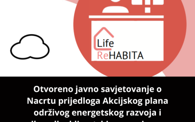 Otvoreno javno savjetovanje o Nacrtu prijedloga Akcijskog plana održivog energetskog razvoja i prilagodbe klimatskim promjenama – SECAP Grada Gospića