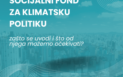  Socijalni fond za klimatsku politiku – zašto se uvodi i što od njega možemo očekivati?