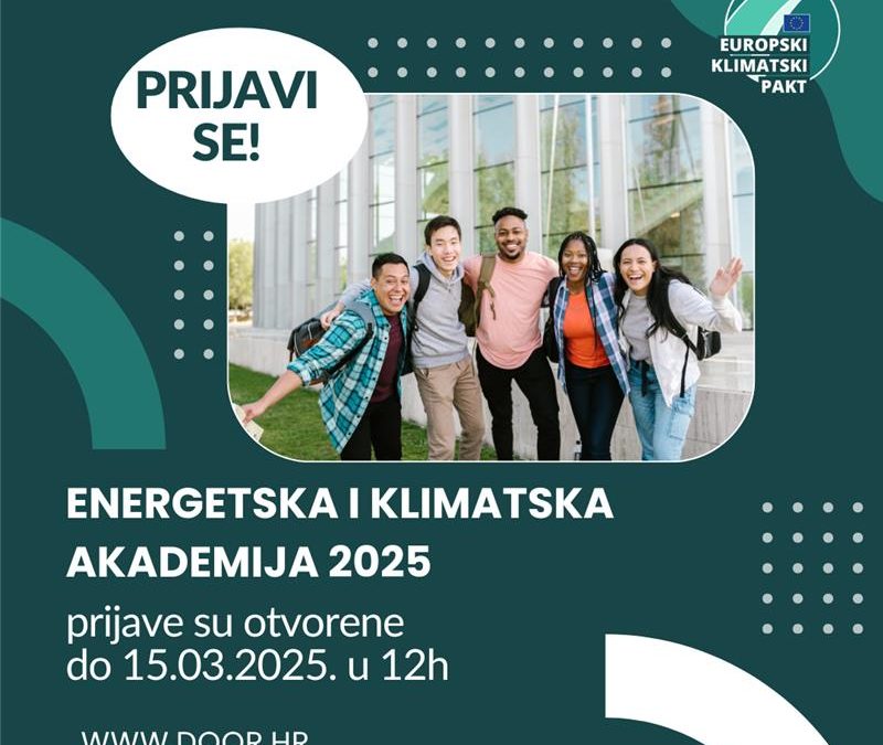 Sudjelujte na Energetskoj i klimatskoj akademiji 2025. 
