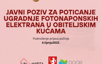 Nova prilika za kućanstva: otvoren poziv Fonda za sufinanciranje sunčanih elektrana 