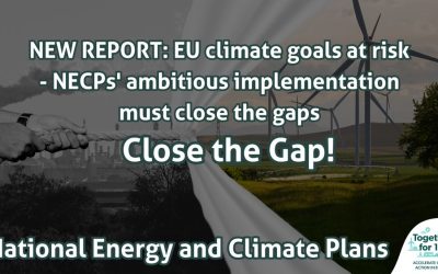 NOVO IZVJEŠĆE u sklopu projekta TogetherFor1.5 – NECP: Europski klimatski ciljevi ovise o provedbi