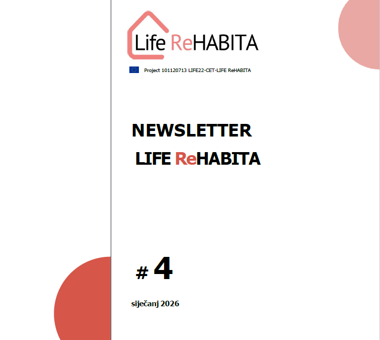 Donosimo četvrti newsletter projekta LIFE ReHABITA
