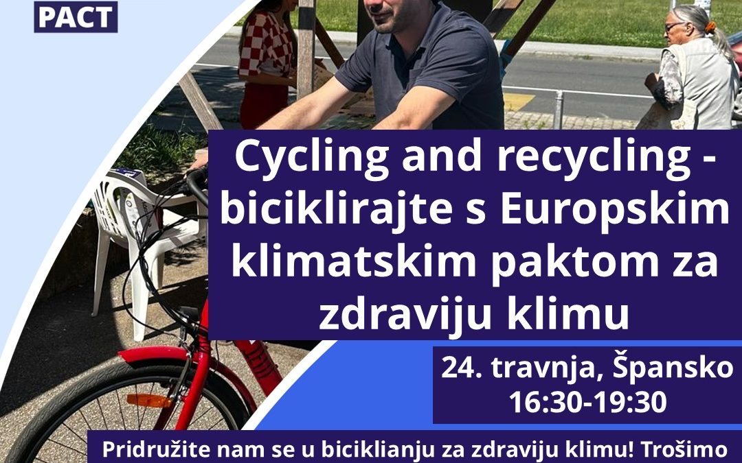 Biciklirajte s Europskim klimatskim paktom 24.04.!